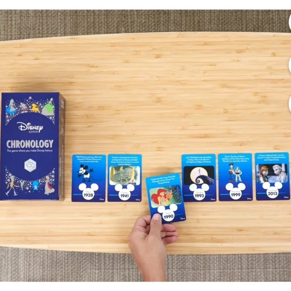 🆕 Disney Chronology (Tabletop, Board or Card) Game NEW